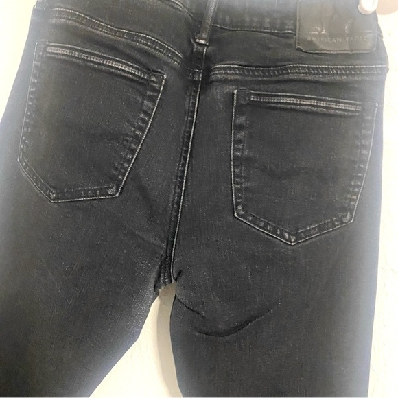 American Eagle AirFlex+ Men’s Black Skinny Jeans - Size: 30 x 30 EUC Everyday - Picture 6 of 11
